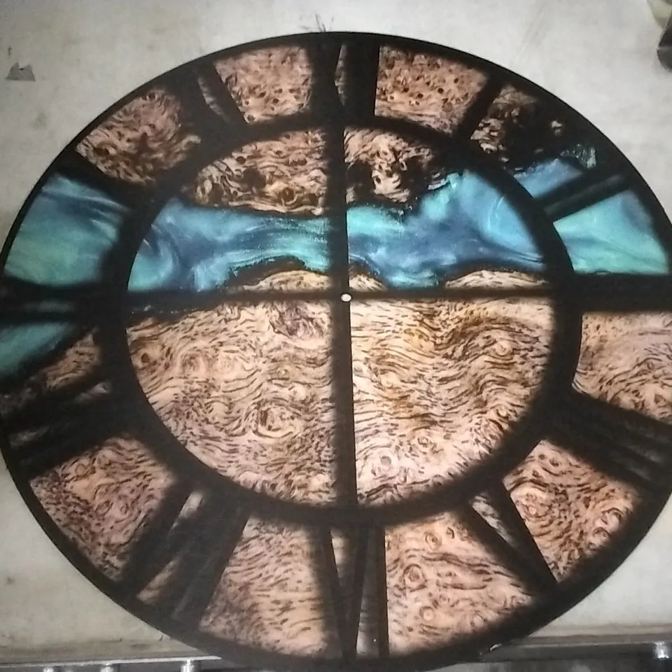 BOXED FADZA 50CM WALL CLOCK