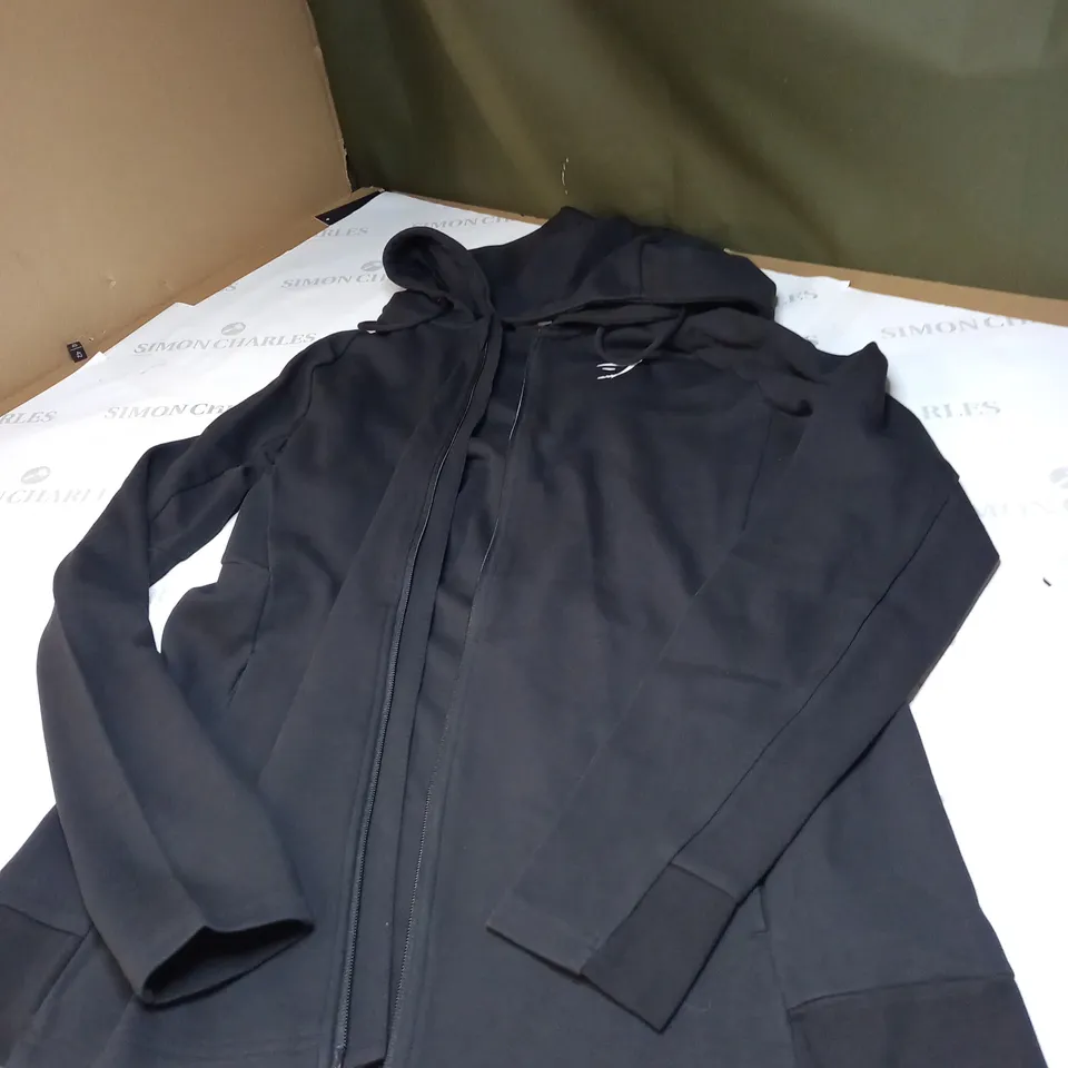 MEDIUM BLACK GYMSHARK JACKET 