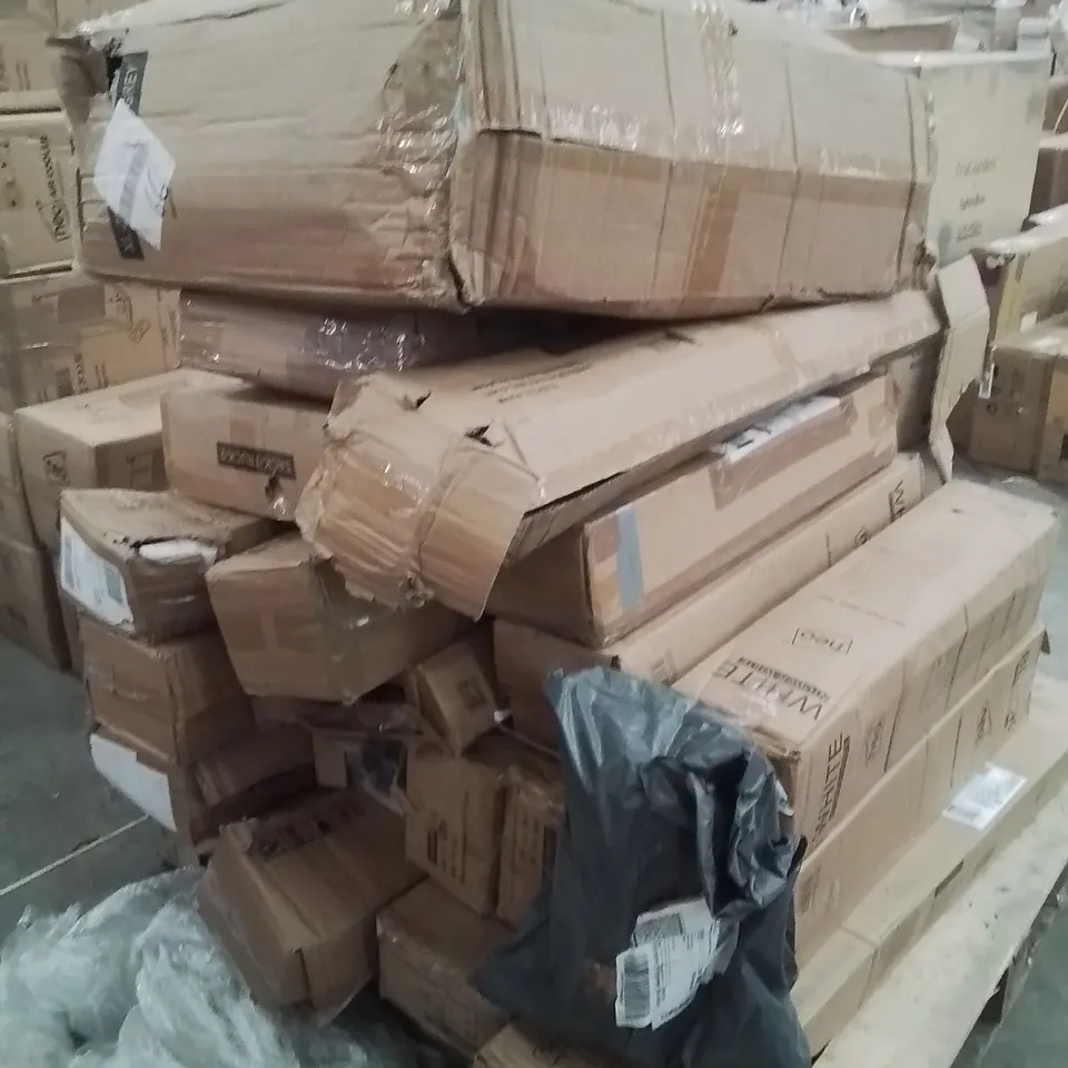 PALLET CONTAINING NEO PRODUCTS SUCH AS;SACK TRUCK,TOWER FAN,GRAVITY CHAIRS,TUBE TENTS