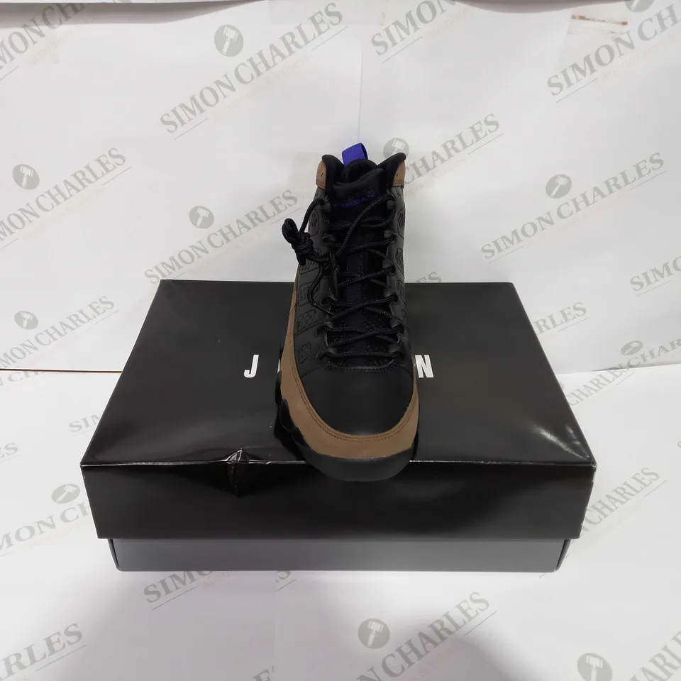 NIKE AIR JORDAN 9 RETRO LIGHT OLIVE CONCORD - UK 11