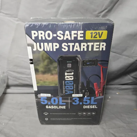 PRO-SAFE 12V JUMP STARTER – CAR BATTERY BOOSTER (BOXED)
