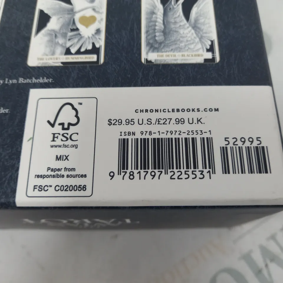 SEALED THE AVIAN TAROT 78 CARDS AND GUIDEBOOK