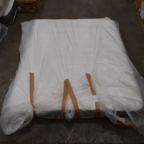 QUALITY BAGGED 4'6" DOUBLE HYBRID MEMORY FOAM OPEN COIL MATTRESS 