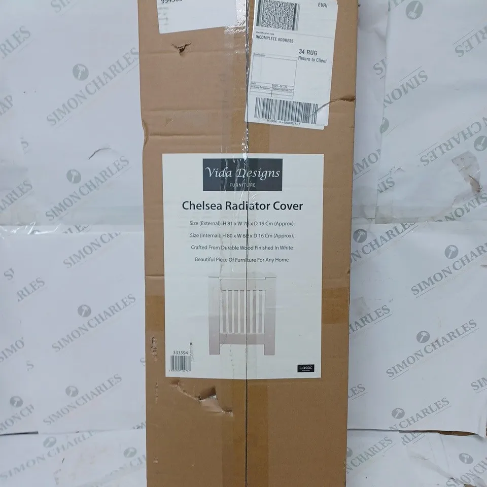 BOXED VIDA DESIGNS CHELSEA RADIATOR COVER