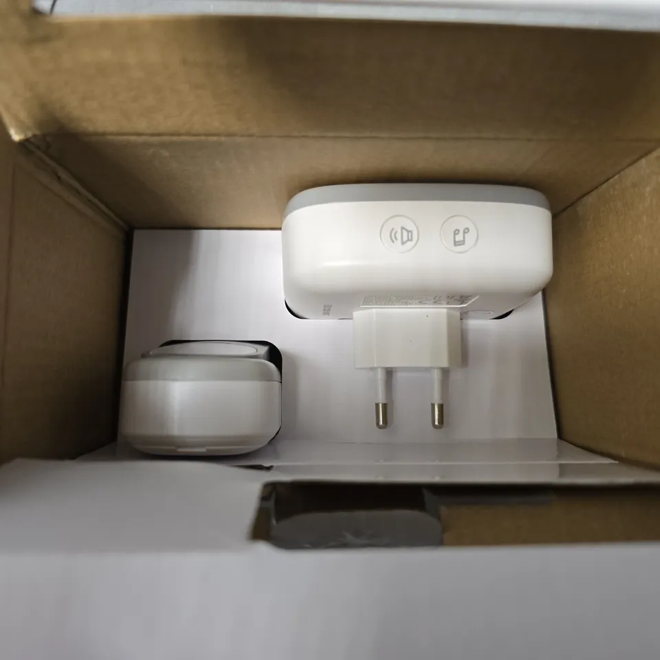 BOXED THOMPSON WIRELESS AND BATTERY LESS DOORCHIME