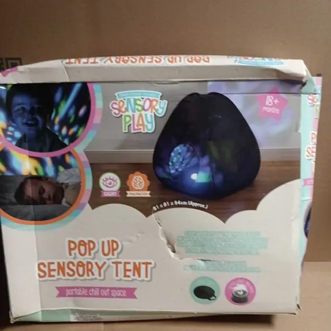 SENSORY PLAY POP UP SENSORY TENT – PORTABLE CHILDREN'S PLAY SPACE