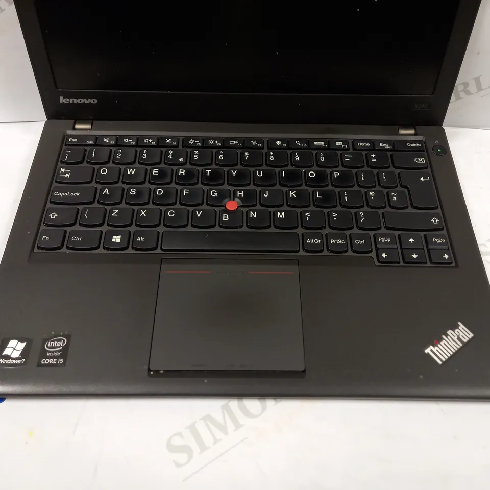 LENOVO THINKPAD X240 LAPTOP IN BLACK