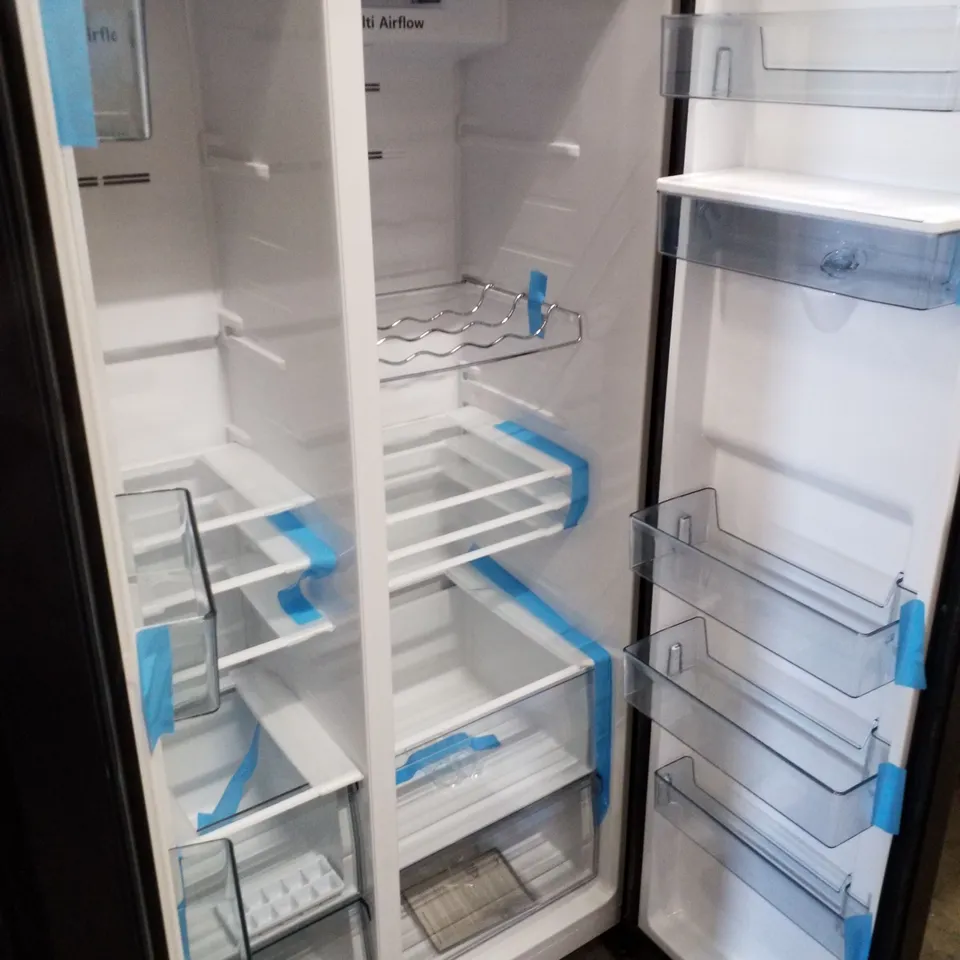 FRIDGEMASTER FREESTANDING AMERICAN FRIDGE FREEZER - UNPROCESSED RAW RETURN