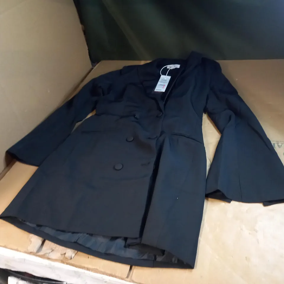 URBAN BLISS BLACK FLARED JACKET UK SIZE 14
