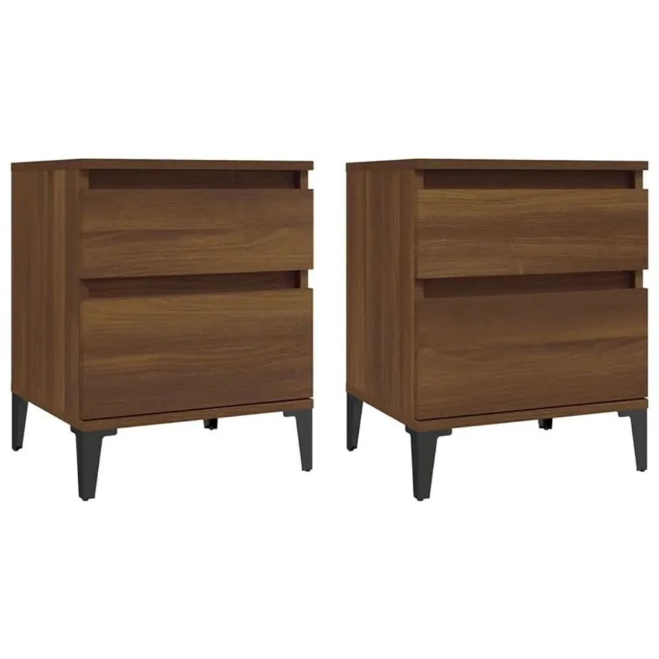 DUFLOS MANUFACTURED WOOD BEDSIDE TABLE 
