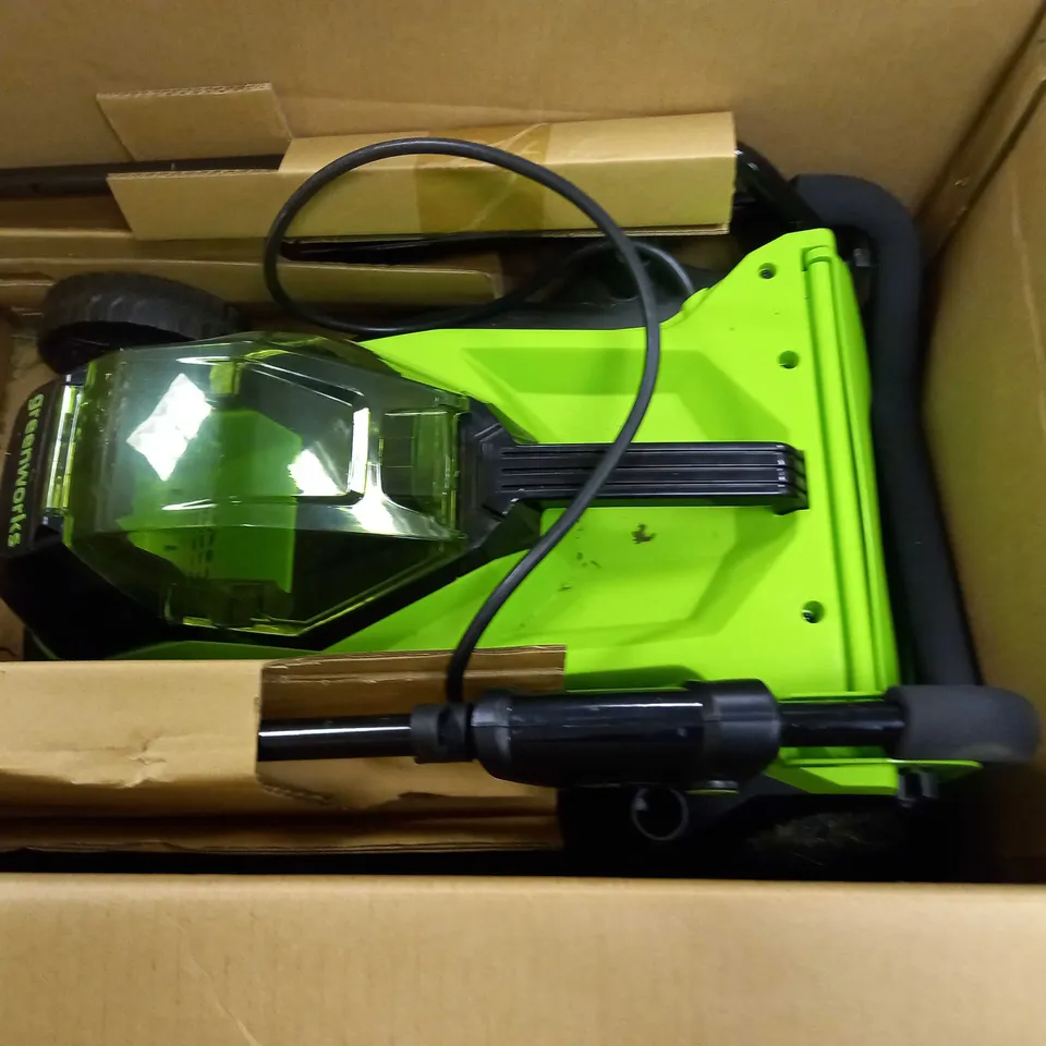 GREENWORKS CORDLESS LAWNMOWER