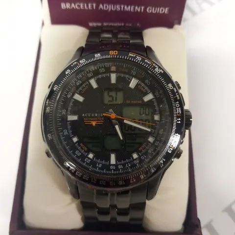 BOXED ACCURIST LONDON WRIST WATCH