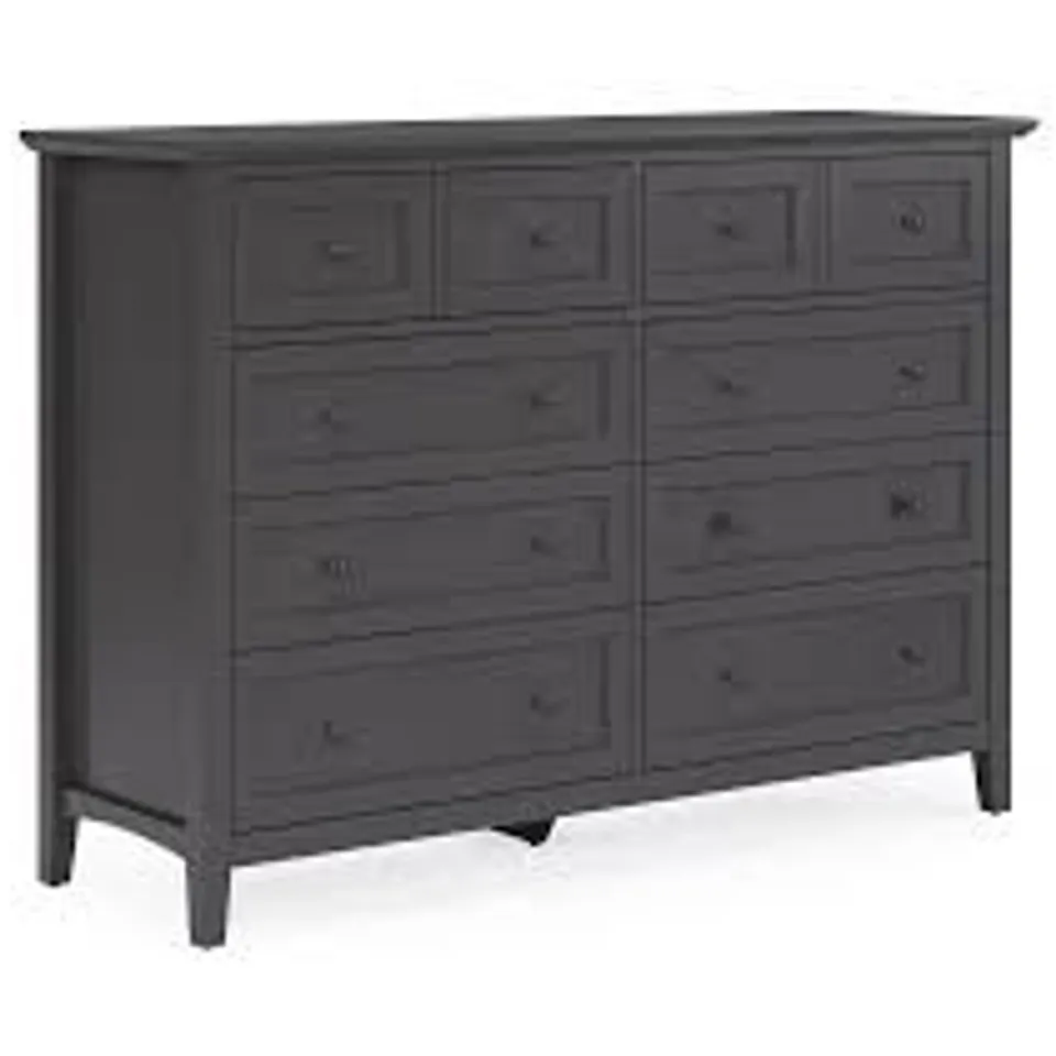 BOXED MODUS FURNITURE GRACE DRESSER - RAVEN (1 BOX/PALLET)