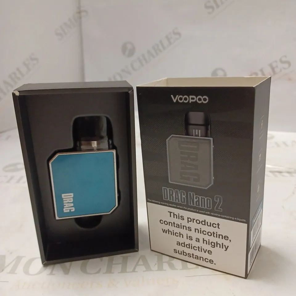 BOXED VOOPOO DRAG NANO 2 - POWDER BLUE. 