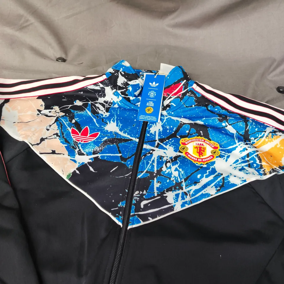 ADIDAS X MANCHESTER UNITED TRACK JACKET – LARGE