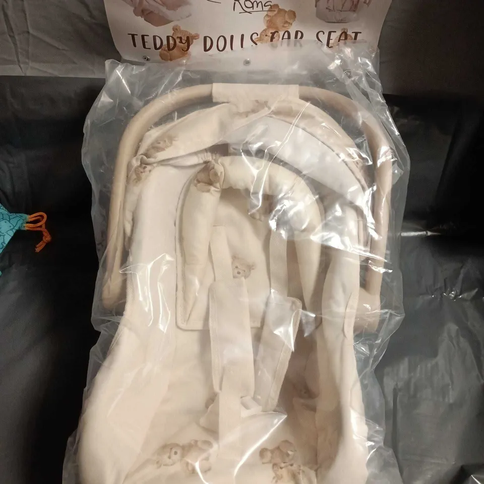 ROMA TEDDY DOLLS CAR SEAT
