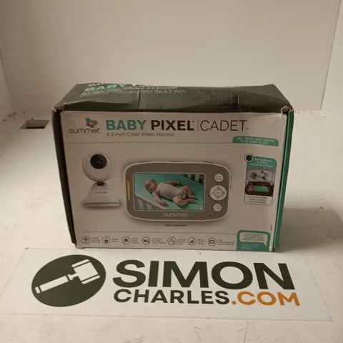 BOXED SUMMER BABY PIXEL CADET 4.3 INCH COLOUR VIDEO MONITOR