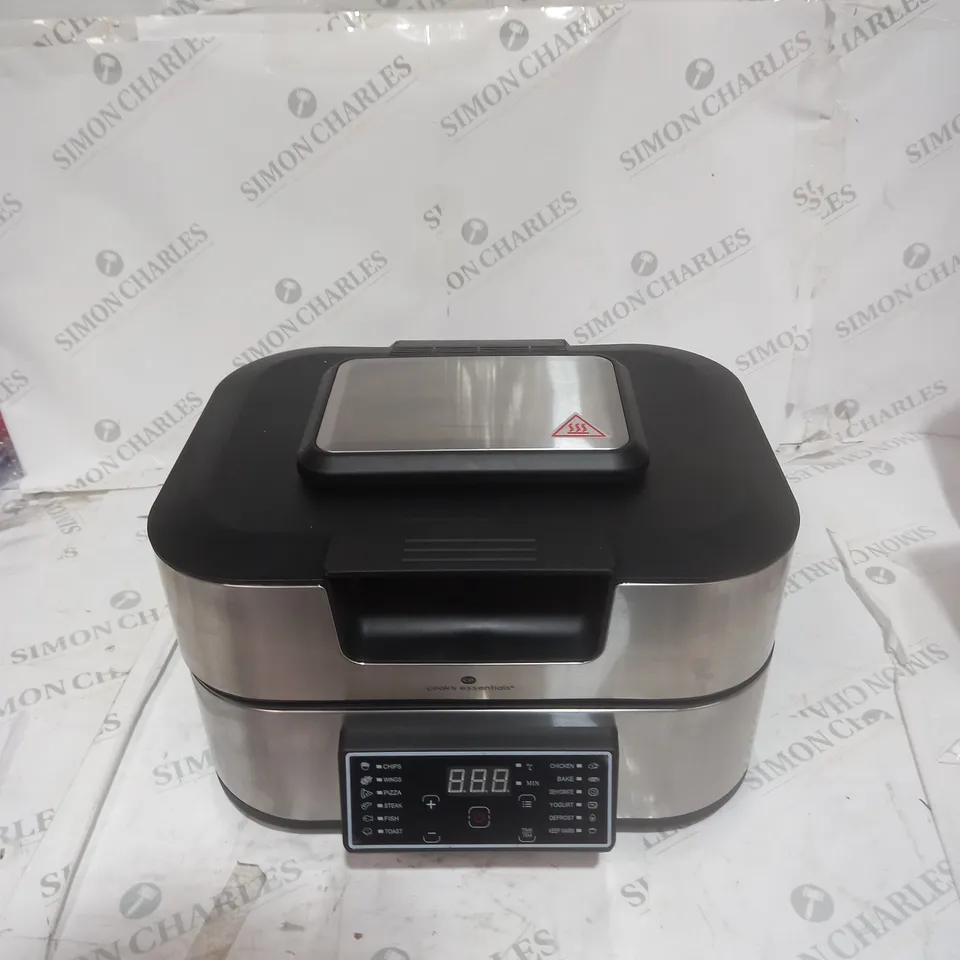 BOXED COOK'S ESSENTIALS GRILL & AIRFRYER 5.5L