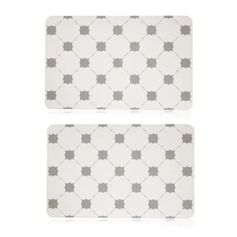 SIMPLI SET OF 2 QUICK DRYING STONE BATH MATS