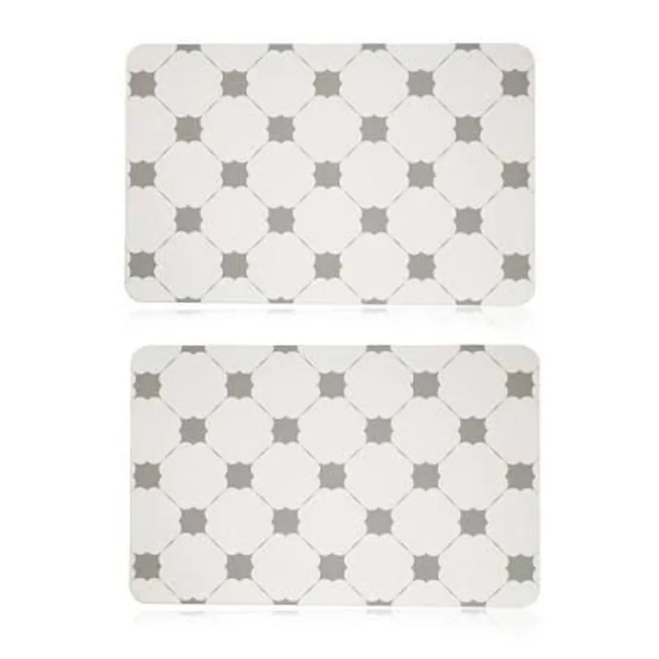 SIMPLI SET OF 2 QUICK DRYING STONE BATH MATS