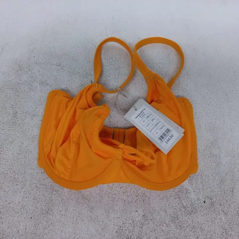 BRAVISSIMO COPACABANA BIKINI TOP IN SUNCHINE YELLOW SIZE UK 28GG
