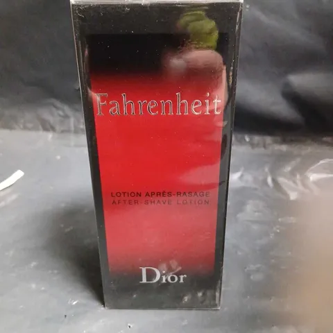 BOXED AND SEALED FAHRENHEIT DIOR AFTER SHAVE LOTION 100ML