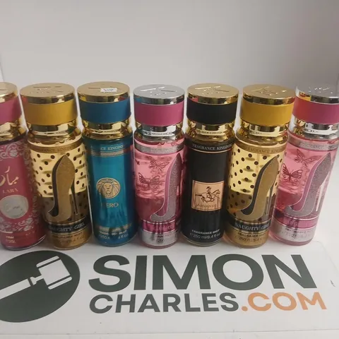 SEVEN ASSORTED FRAGRANCE KINGDOM FRAGRANCES