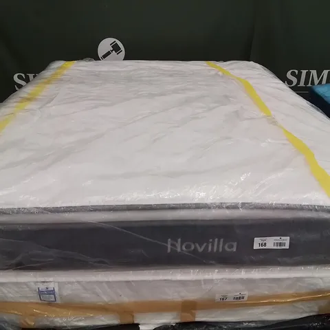 QUALITY BAGGED 23CM COOLING MEMORY FOAM POCKET SPRUNG KING SIZE MATTRESS
