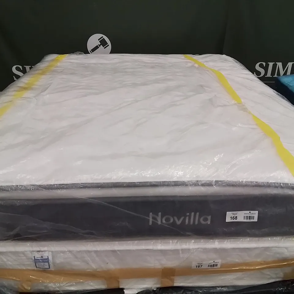 QUALITY BAGGED 23CM COOLING MEMORY FOAM POCKET SPRUNG KING SIZE MATTRESS