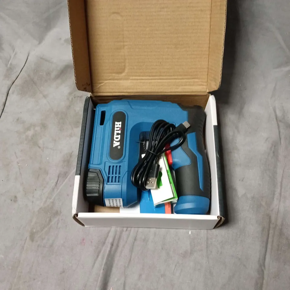 HILDA CORDLESS NAIL GUN – BOXED, BLUE