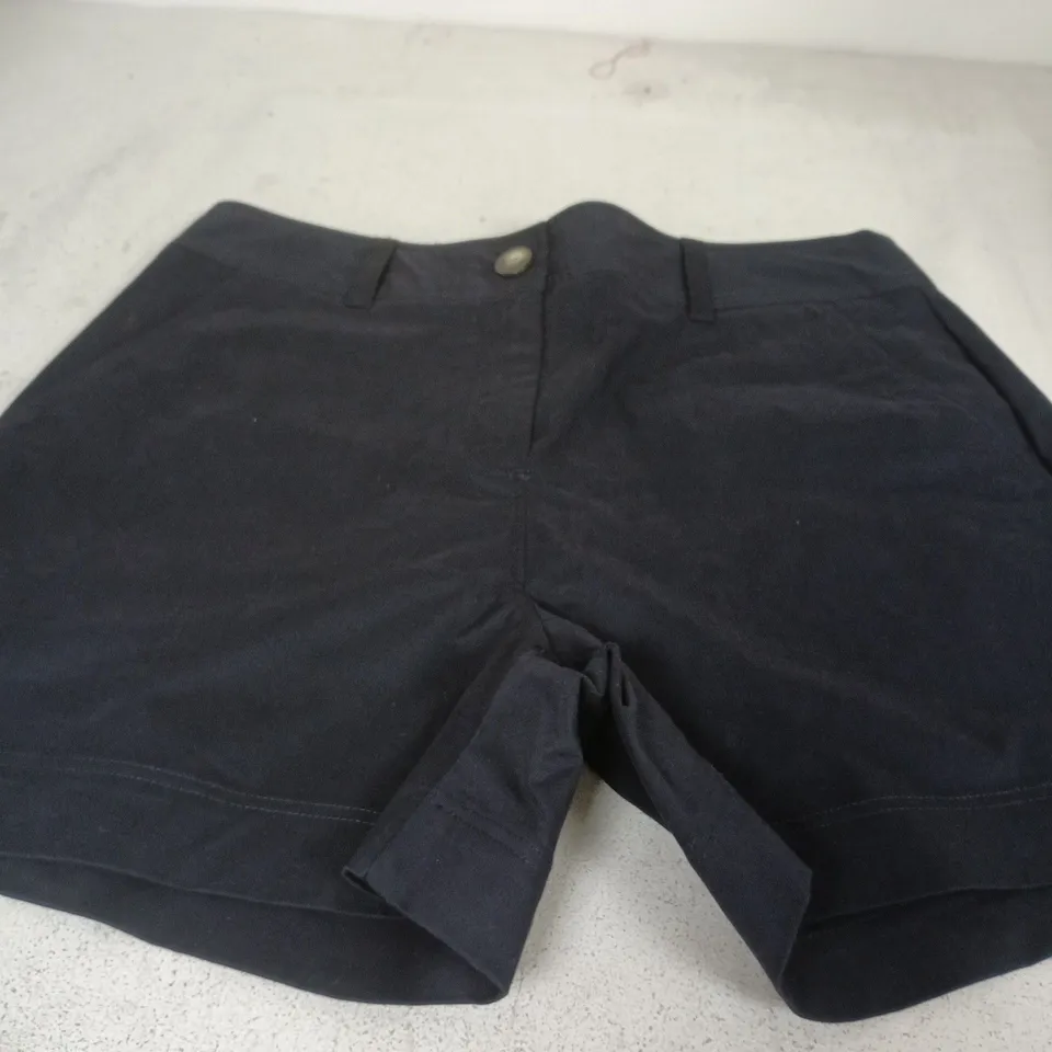 HOBBS LONDON WOMEN'S NAVY TAILORED SHORTS – UK 12