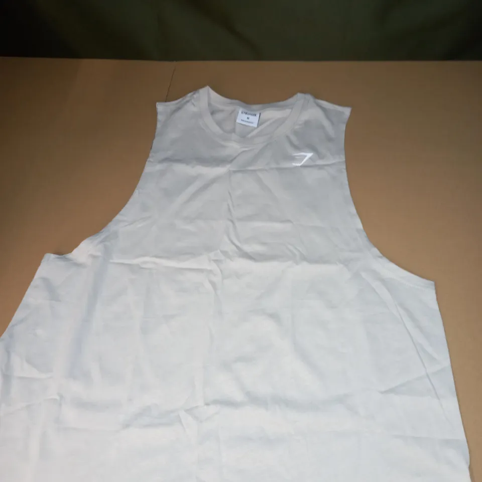 MENS GYMSHARK WORKOUT VEST SIZE M