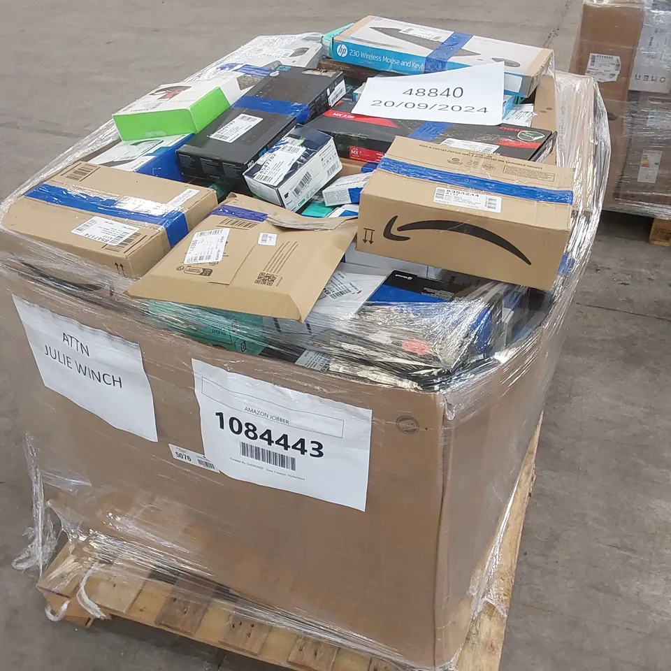 PALLET OF APPROXIMATELY 159 UNPROCESSED HIGH VALUE RAW RETURN ELECTRICAL GOODS TO INCLUDE;