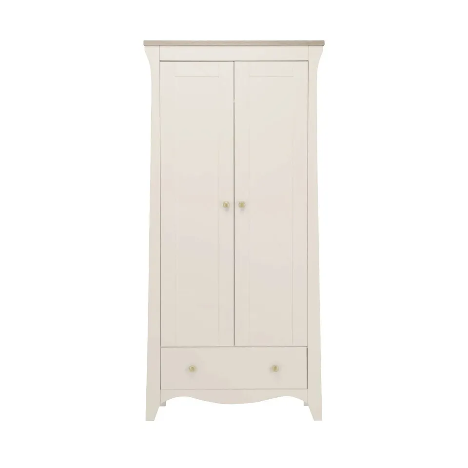 BOXED CLARA WARDROBE- CASHMERE/ASH  (2 BOXES)