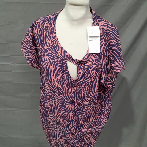 FEMILET BY CHANTELLE LOW NECK BLOUSE - UK S/M