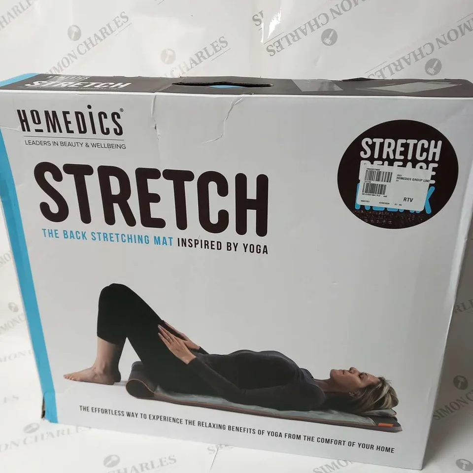 BOXED HOMEDICS STRETCH - ELECTRIC INFLATABLE YOGA MAT