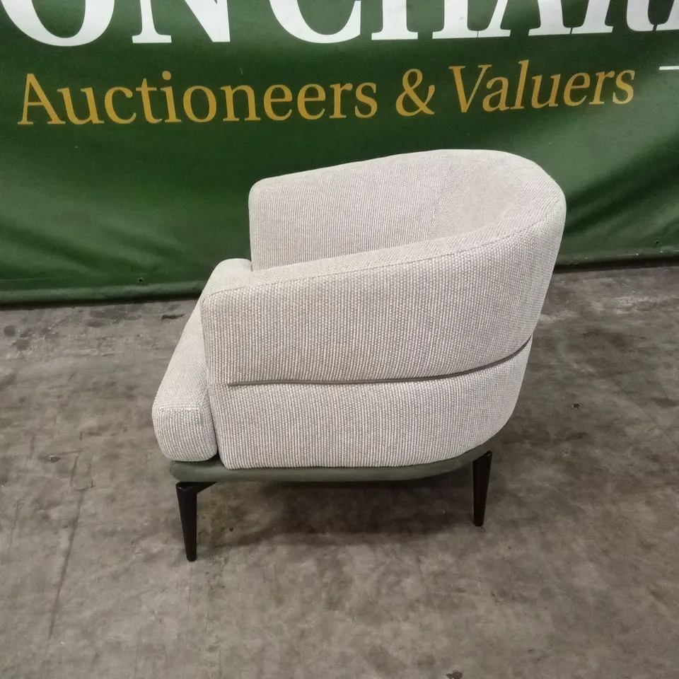 QUALITY DESIGNER ITALIAN MADE BONNIE LITTLE ARMCHAIR - BEIGE