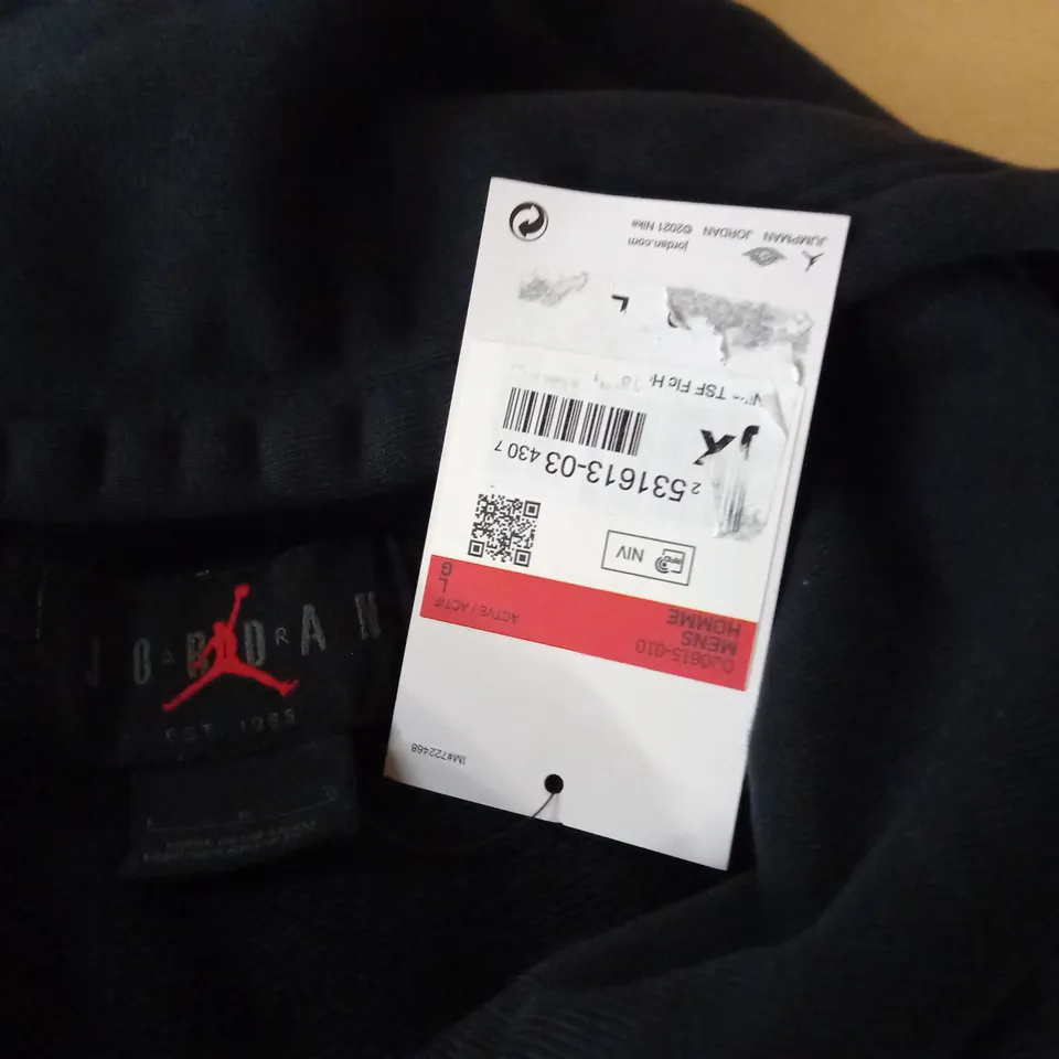 JORDAN CACTUS JACK BLACK HOODIE - L/G
