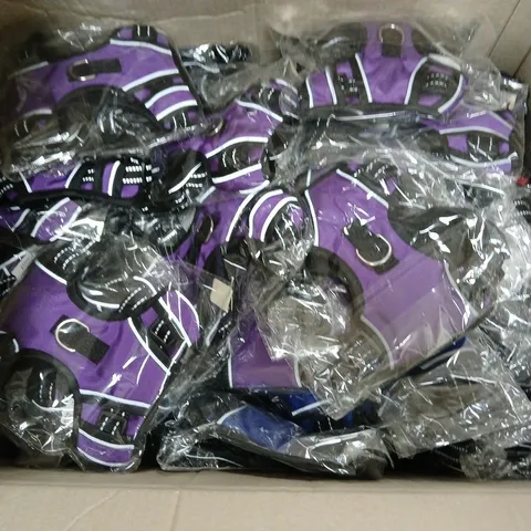 LARGE QUANTITY OF DOG HARNESS'S IN VARIOUS SIZES - COLLECTION ONLY