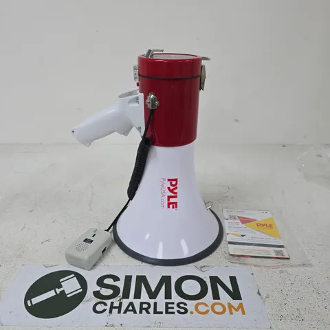PYLE MEGAPHONE SPEAKER PM57LIA – PORTABLE WITH BUILT-IN BATTERY