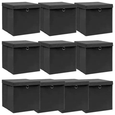 BOXED REBRILLIANT FABRIC BIN (SET OF 10)