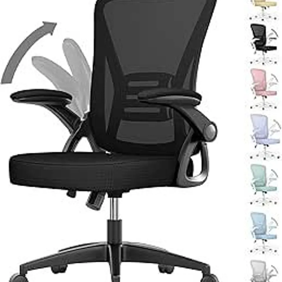 BOXED OFFICE CHAIR MID BACK DESK CHAIR 