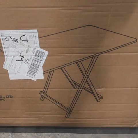 BOXED LIVING AND HOME FOLDING TABLE