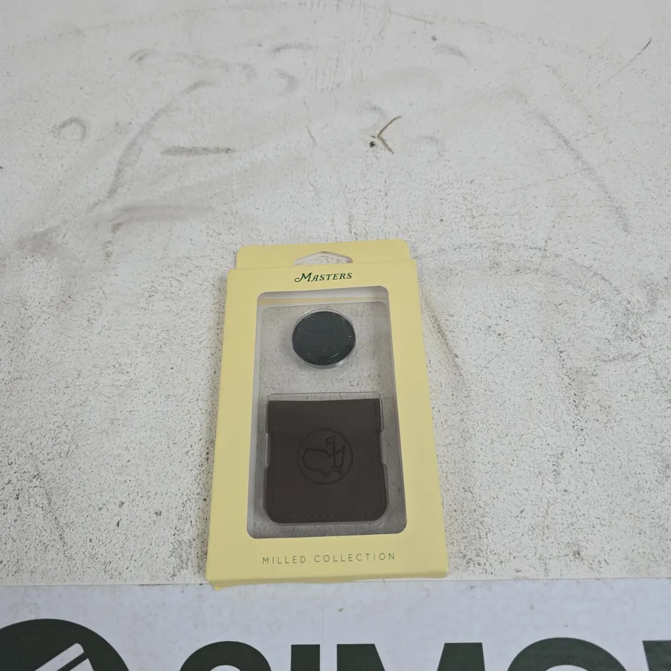 GOLF MASTERS COIN AND POUCH MILLED COLLECTION