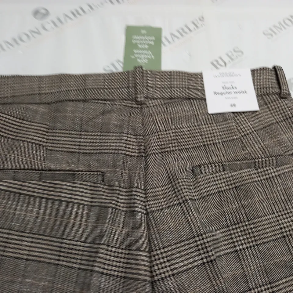 H&M REGULAR WAIST SLACKS - UK 18