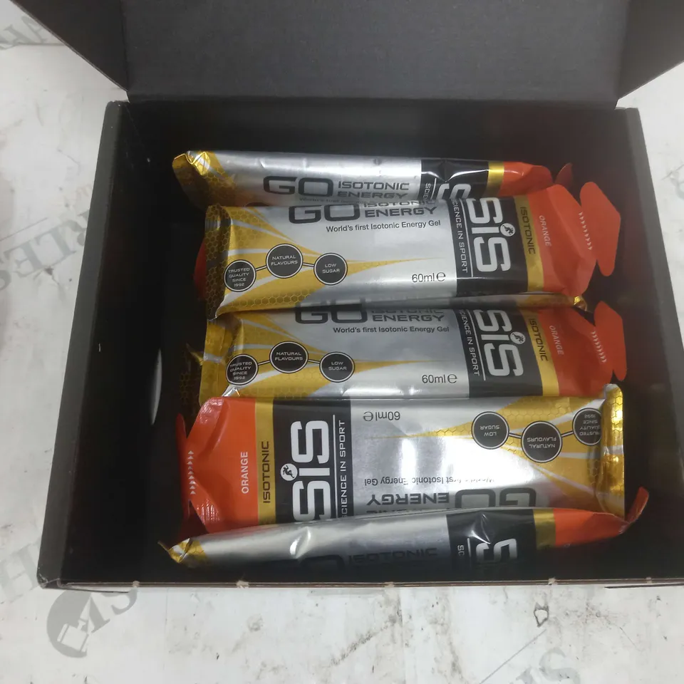 15 BOXED SCIEMCE IN SPORT GO ISOTONIC ENERGY GEL (15x60ml)
