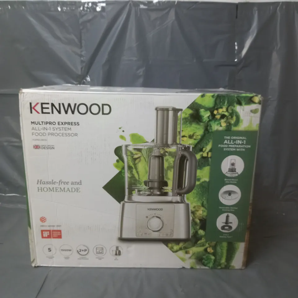 KENWOOD FOOD PROCESSER GREY