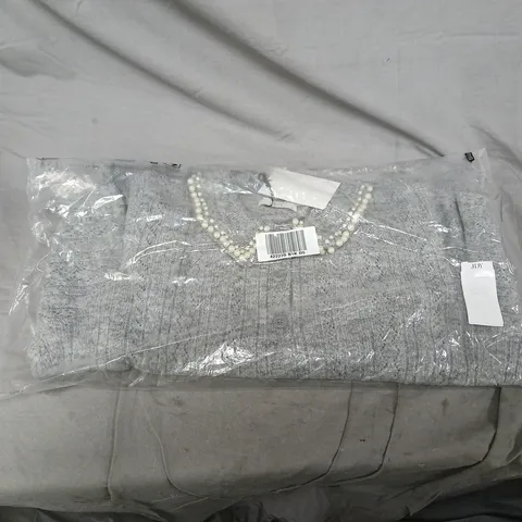 JDY APRIL PEARL COLLAR KNITTED JUMPER SIZE XL BAGGED