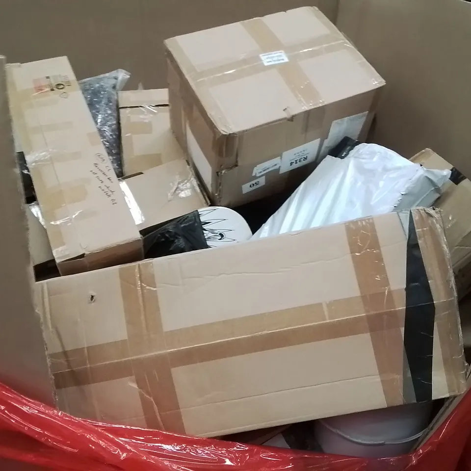 PALLET OF ASSORTED HOUSEHOLD GOODS AND PRODUCTS TO INCLUDE;ELECTRIC GRIDDLE,YOGA MAT,PLANT CADDY