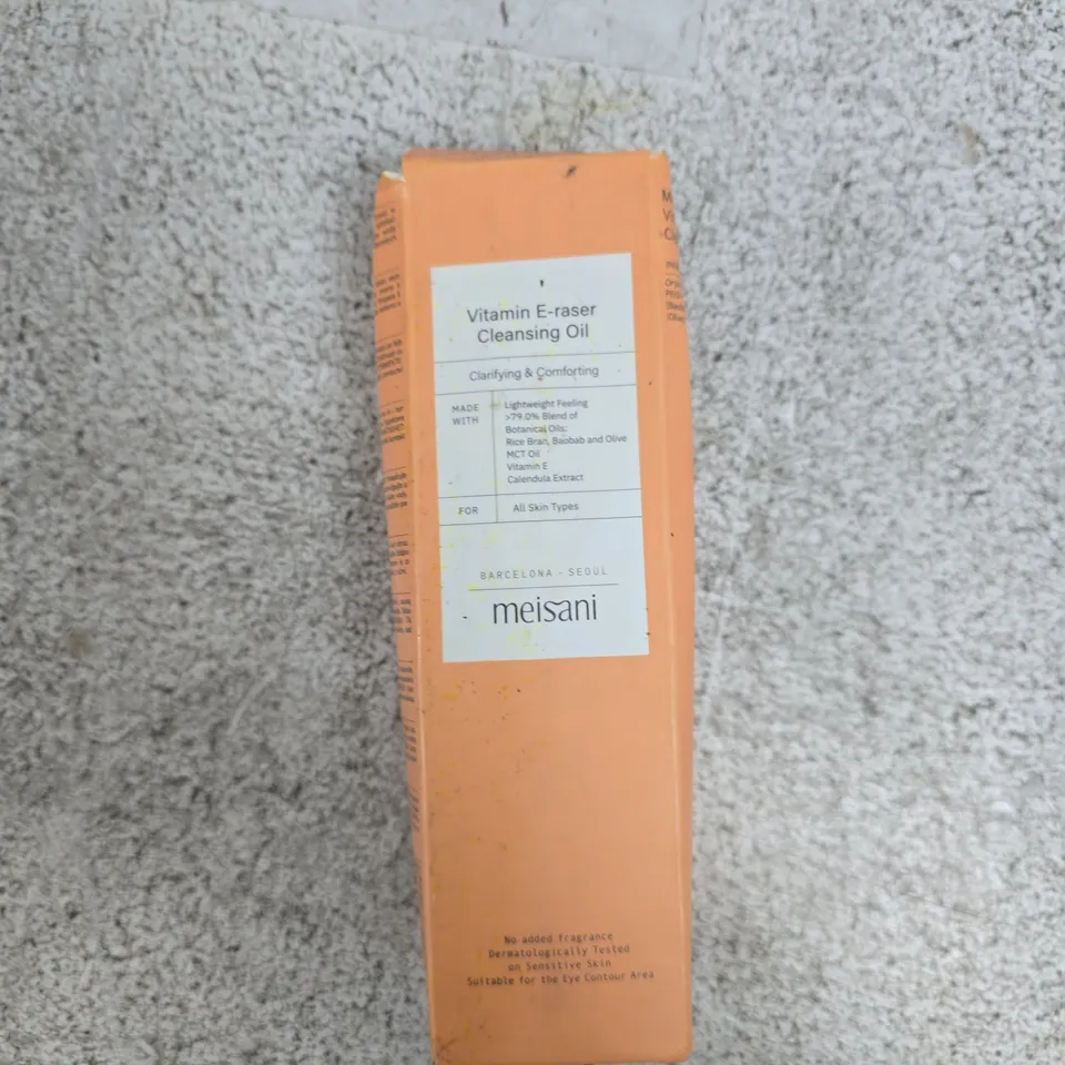 MEISANI VITAMIN E-ERASER CLEANSING OIL – 150 ML – BOXED